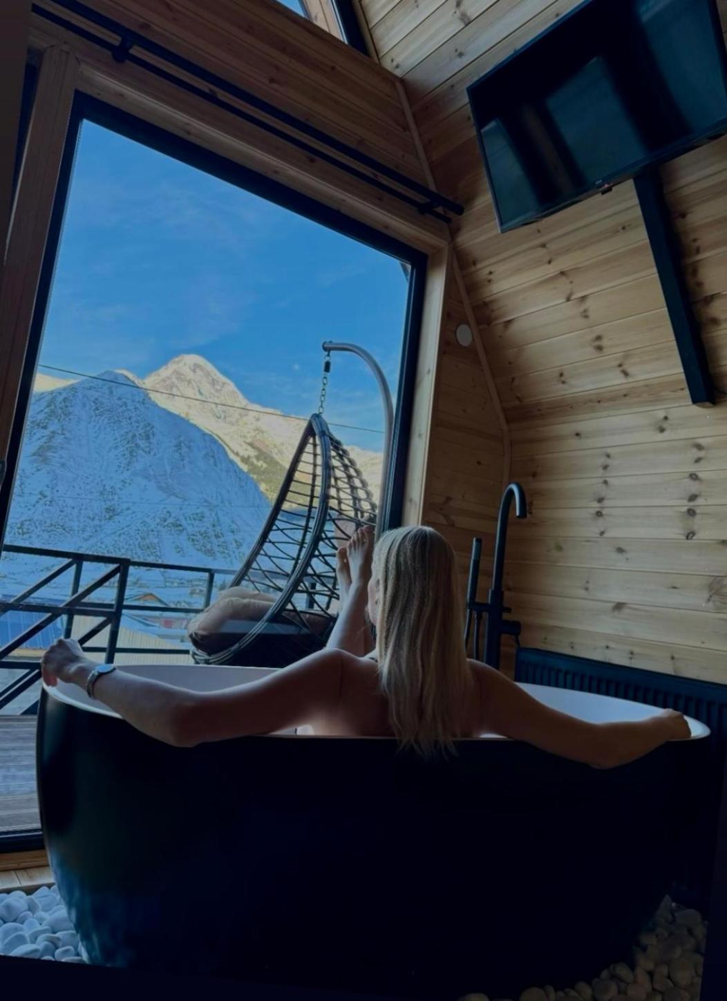 Edelweiss Cottage Kazbegi Exterior photo